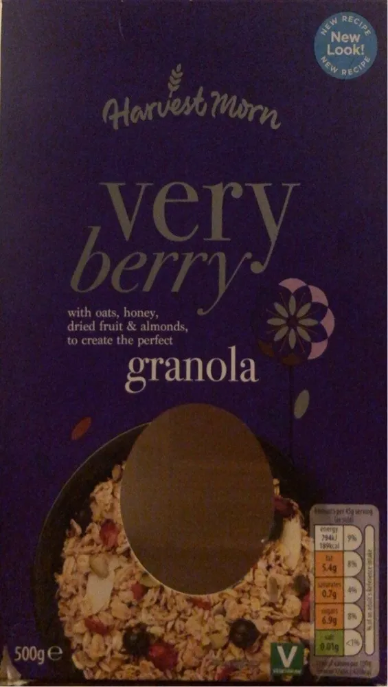 Very berry granola