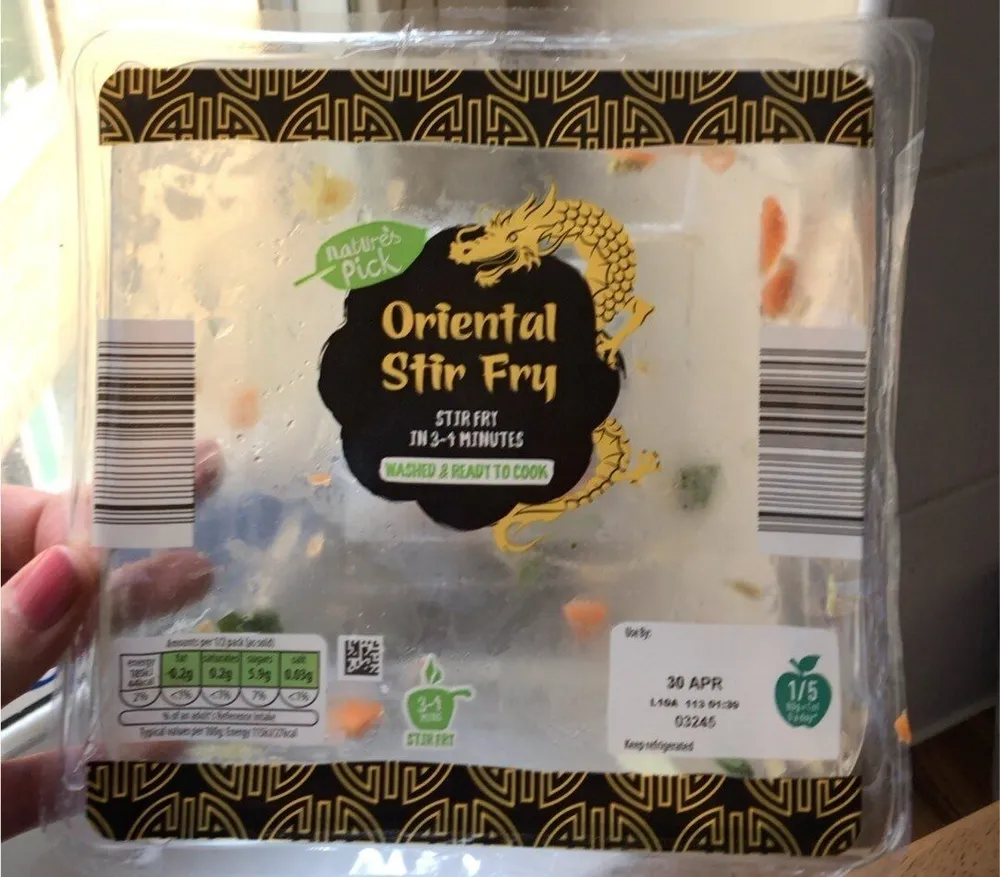 Oriental Style Stir Fry