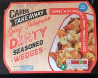 Carlos takeaway spicy jalapeño Dirty seasoned Wedges