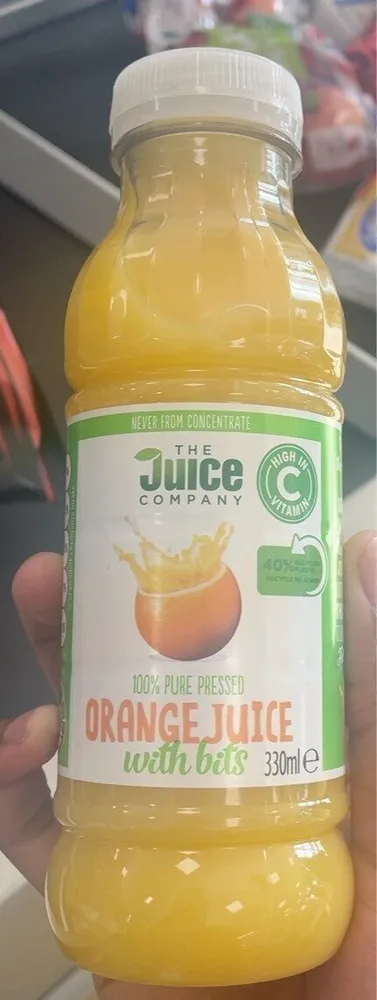 Orange Juice with bits