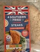 Southern fried chicken steaks
