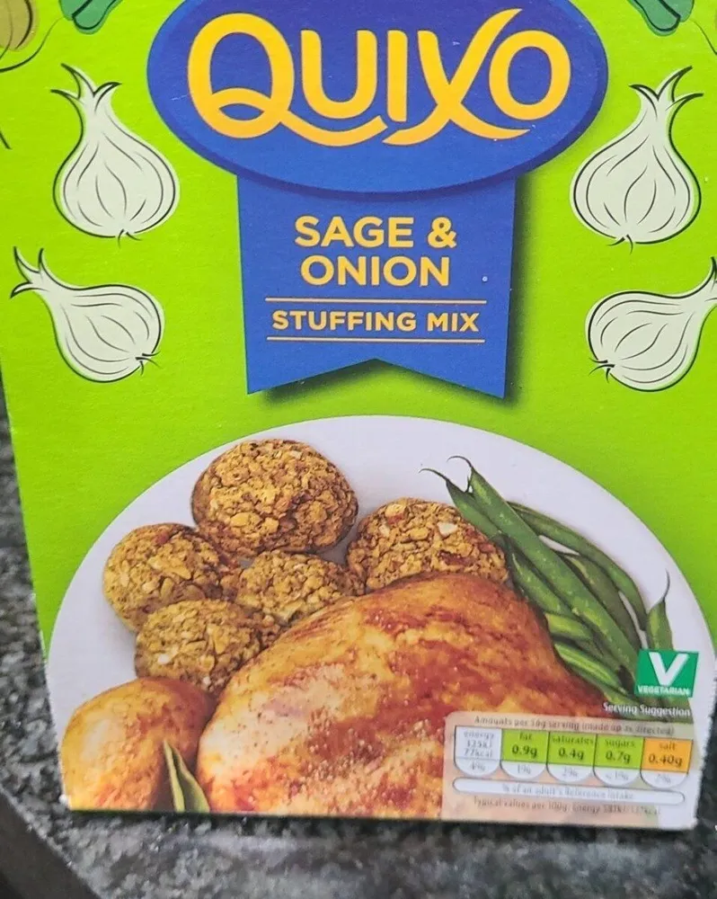 Sage onion stuffing