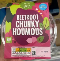 Beetroot chunky houmous