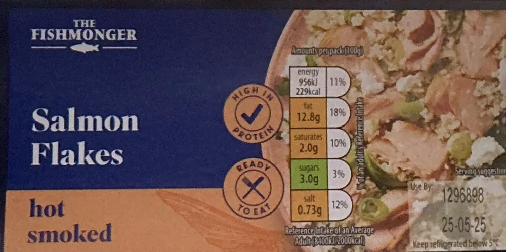 Hot Smoked Salmon Flakes