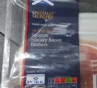 Smoked Scottish streaky bacon rashers