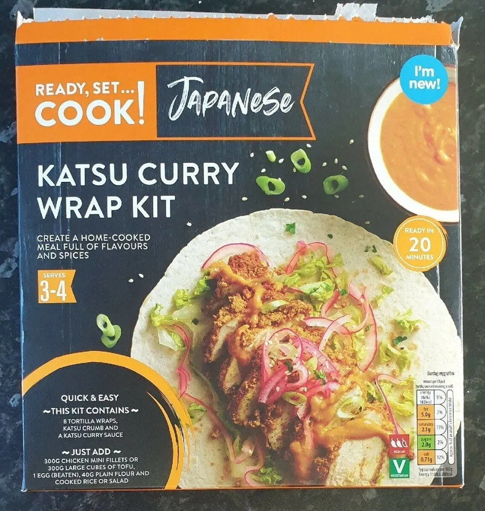 Katsu Curry Wrap Kit