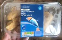 Salt & vinegar fish goujons
