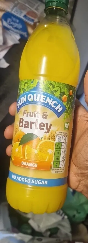 Fruit and barley