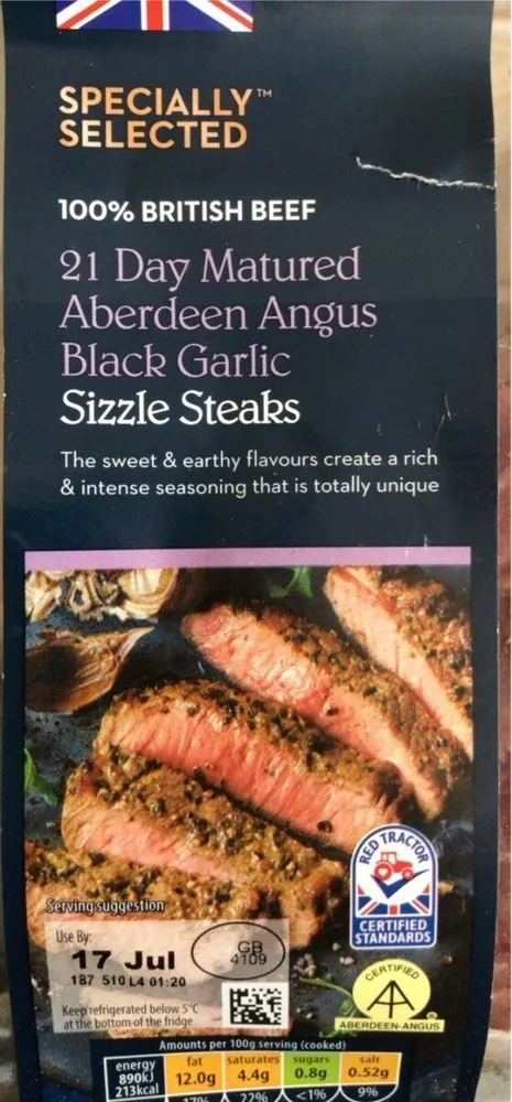 Sizzle steaks