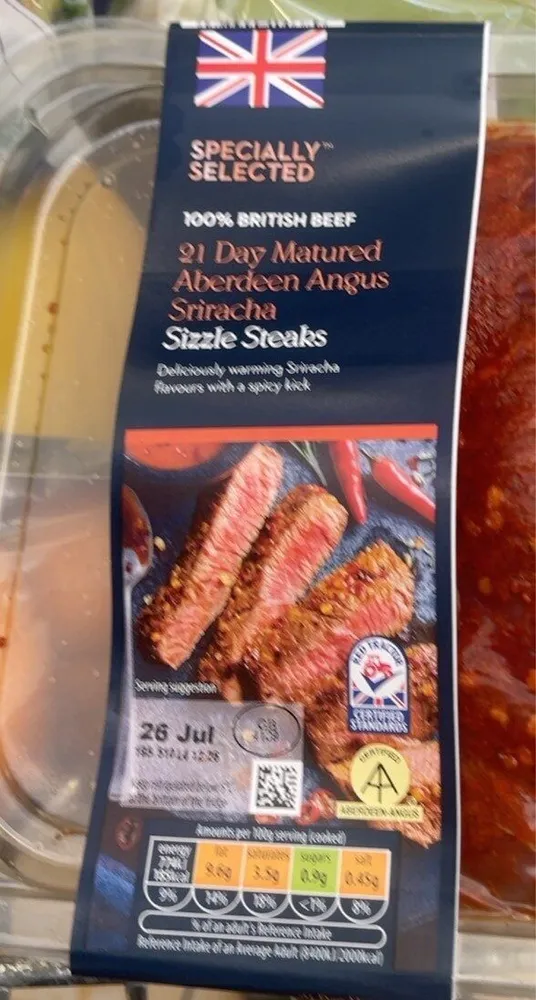 Sizzle steaks