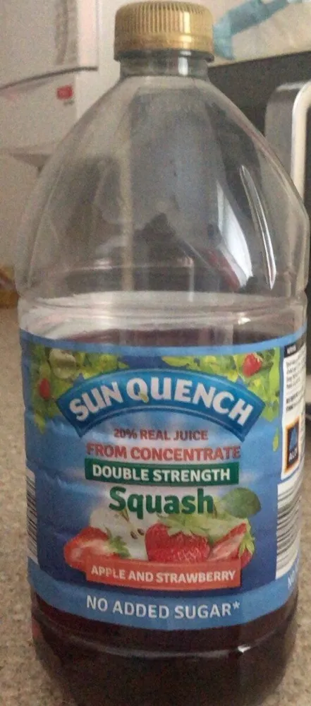 sun quench apple and strawberrie