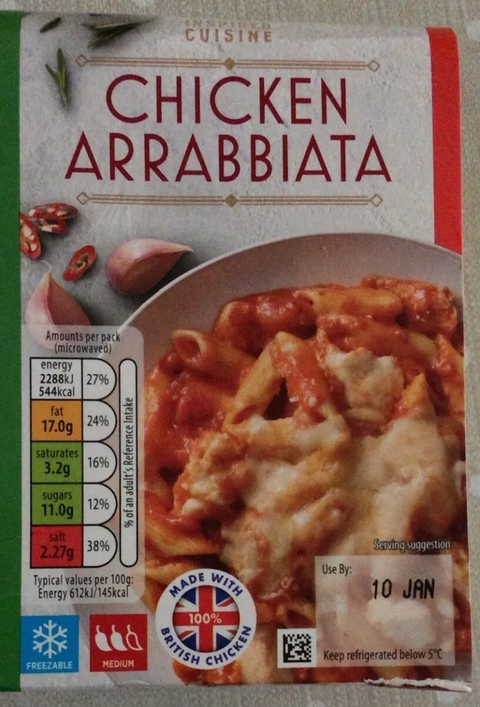 Chicken Arrabbiata