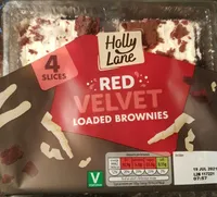 Red Velvet Loaded Brownies