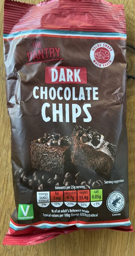 DARK CHOCOLATE CHIPS