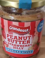 Peanut butter strawberry and jelly