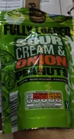 Sour cream and onion peanuts