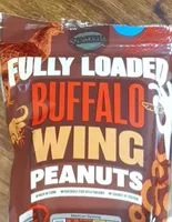 Fully loaded buffalo wing peanuts