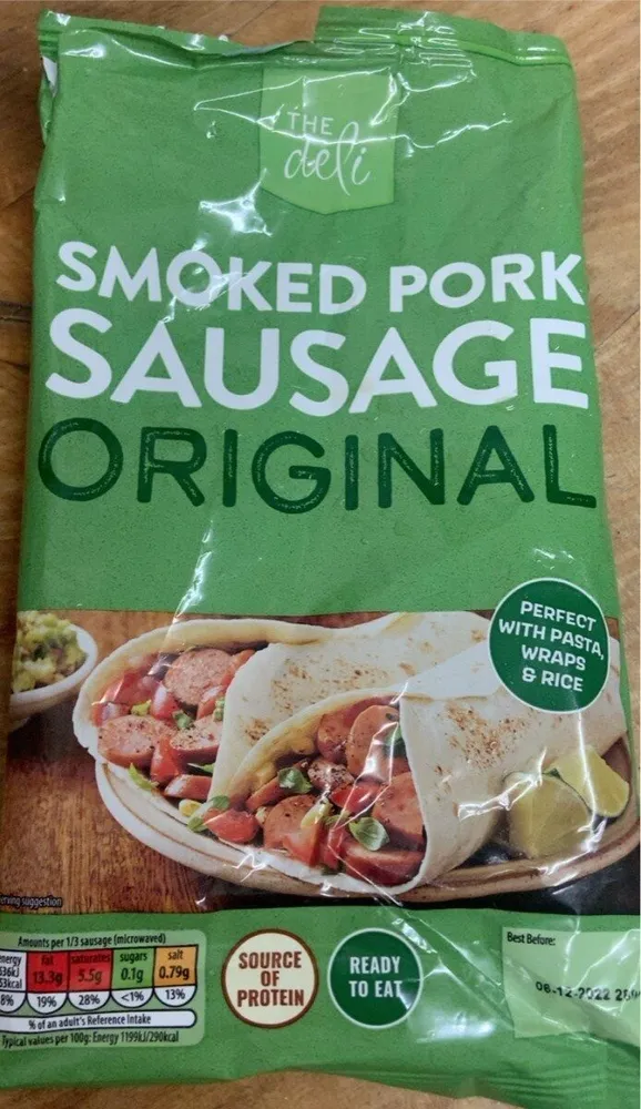 SMOKED PORK SAUSAGE ORIGINAL