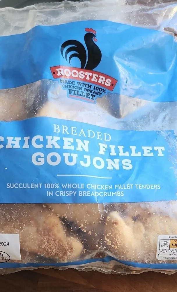Chicken fillet goujon