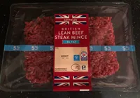 Lean Beef steak mince