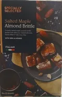 Salted Maple Almond Brittle