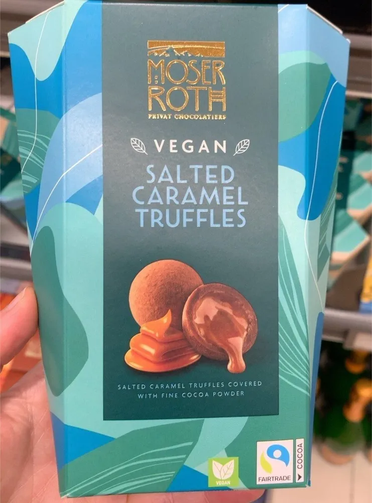 Vegan Salted Caramel Truffles