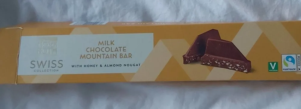 Milk chocolate Mountain bar