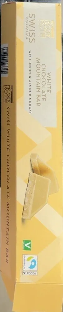 Swiss Collection White Chocolate Mountain Bar