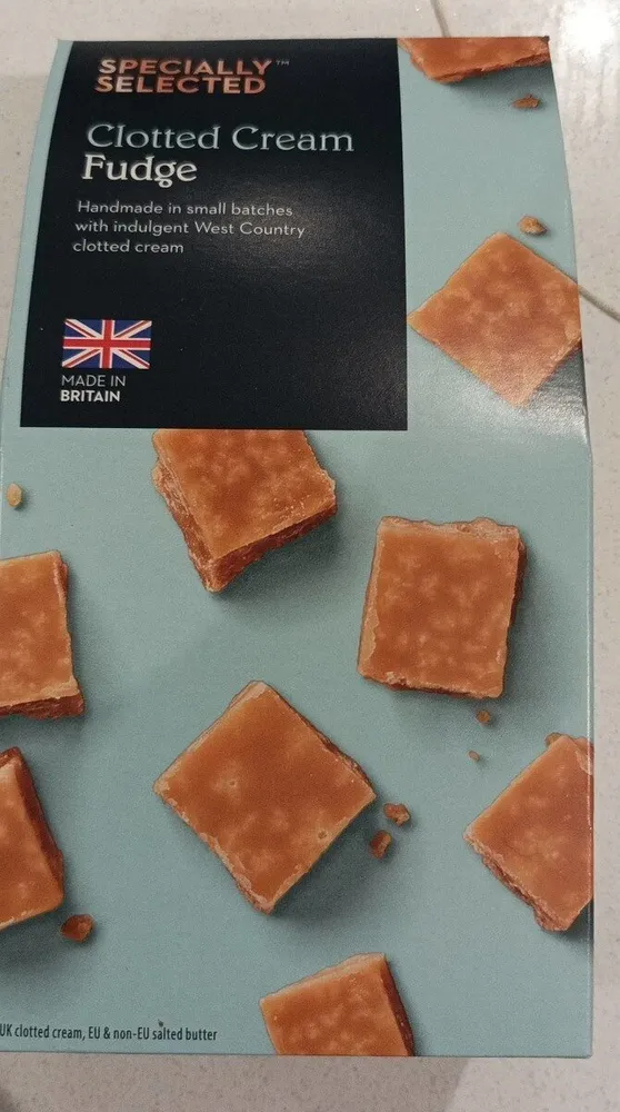 Clotted cream fudge