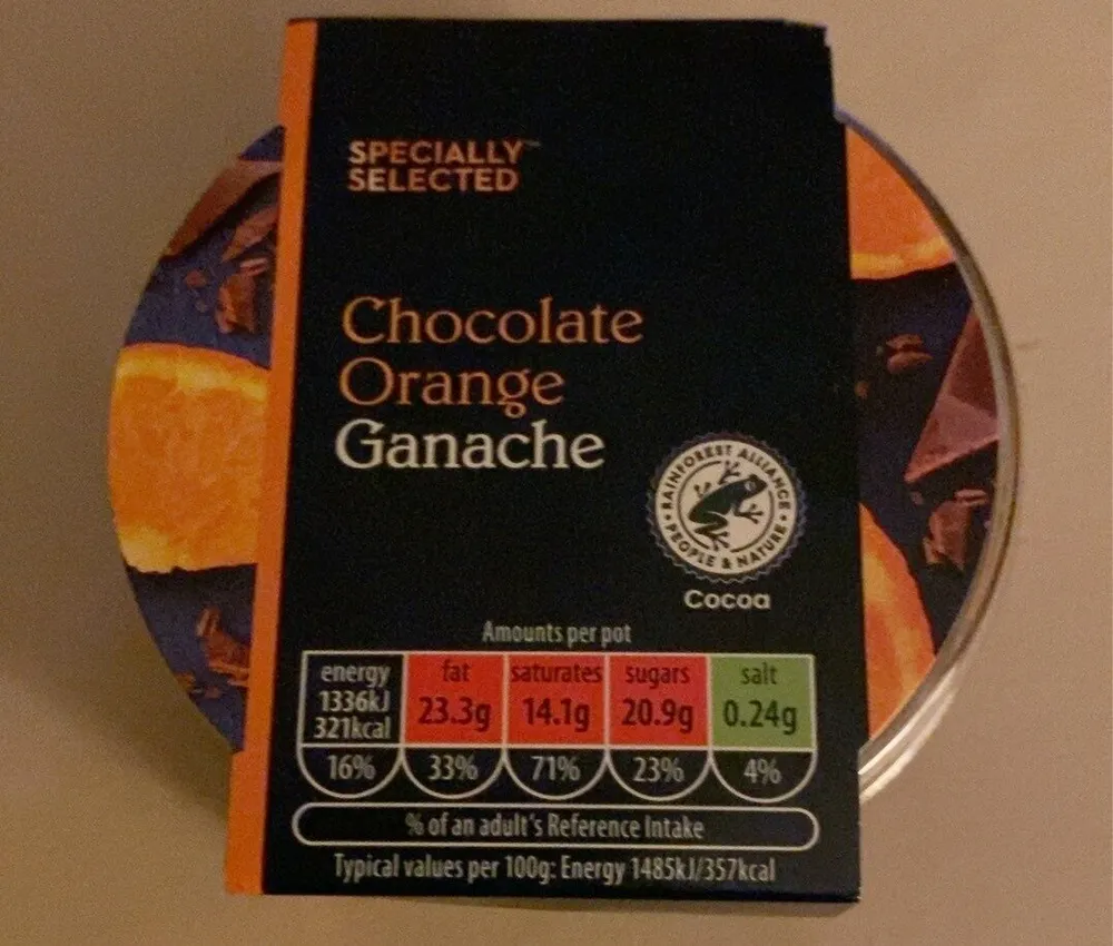 Chocolate Orange Ganache