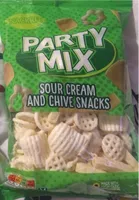 sour cream and chive snacks