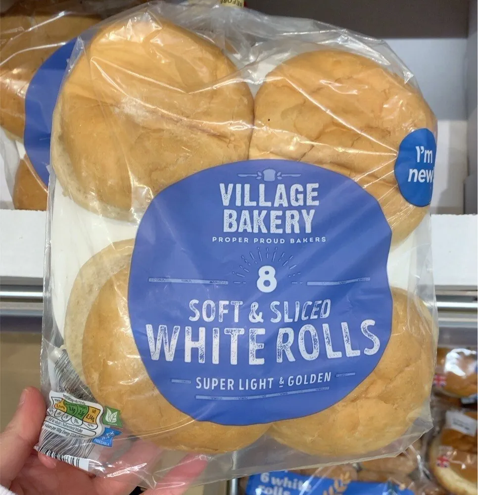 Soft & Sliced White Rolls