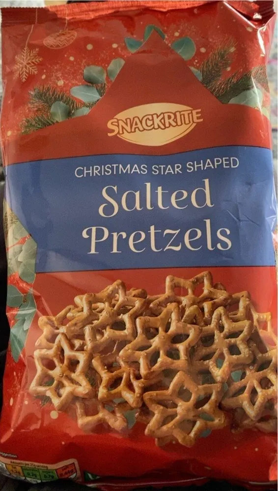 Salted pretzels