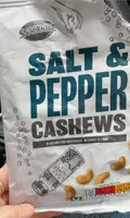 Salt and pepper cashews