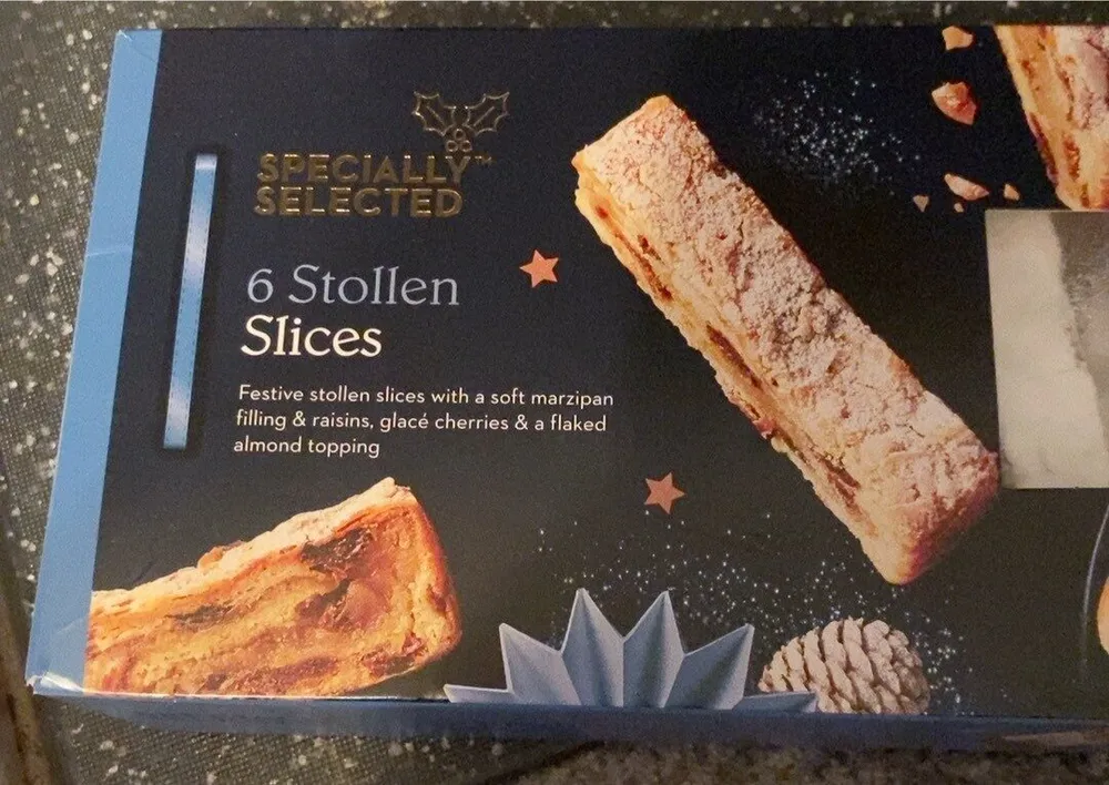Stollen slices