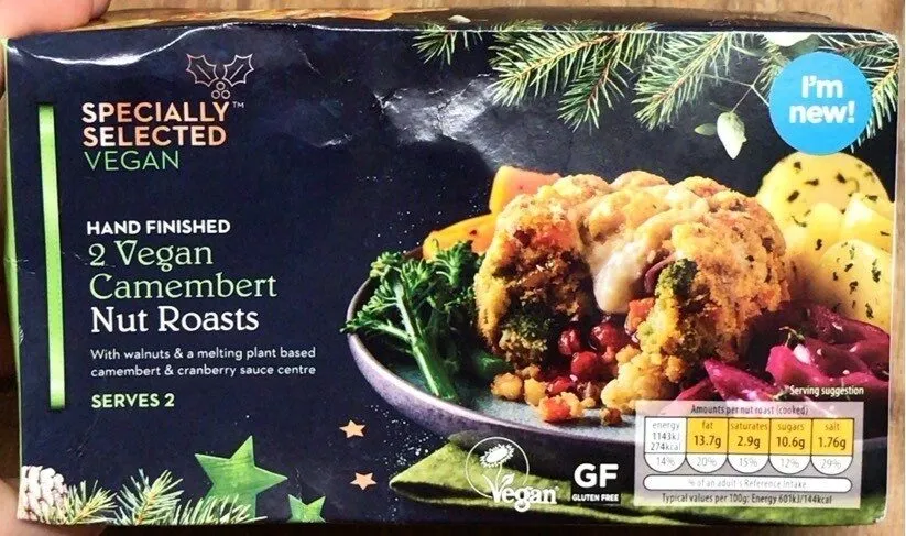 Vegan Camembert Nut Roasts