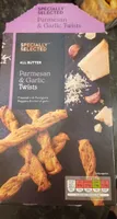Parmesan & Garlic Twists