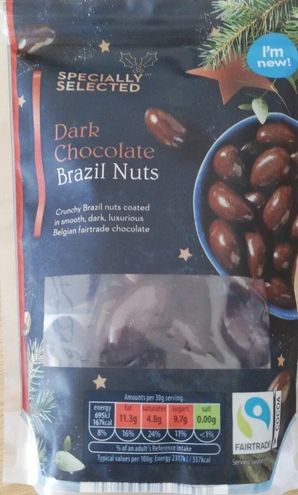 Dark Chocolate Brazil Nuts