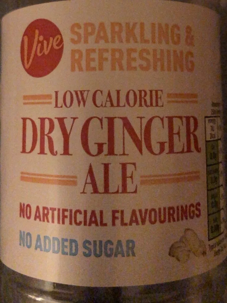 Dry ginger ale