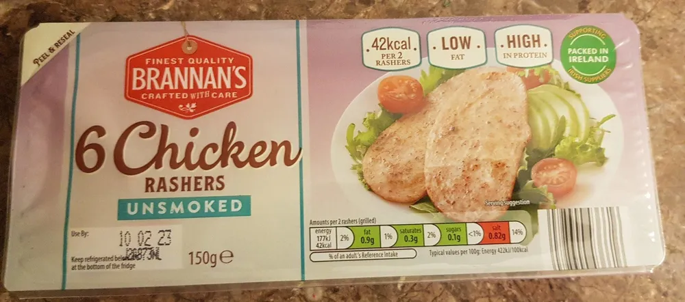 Chicken rashers