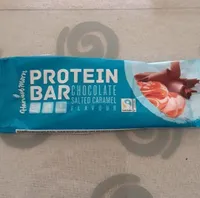 Chocolate and salted caramel protein bar