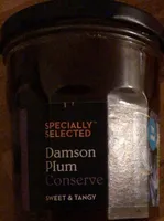 Damson plum conserve