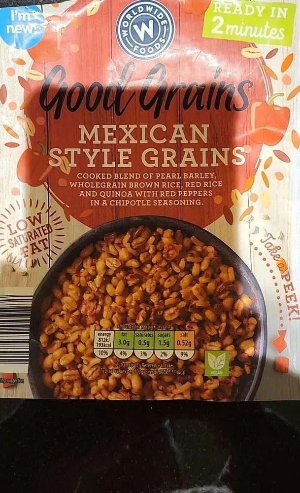 Worldwide Foods Mexican Style Grains