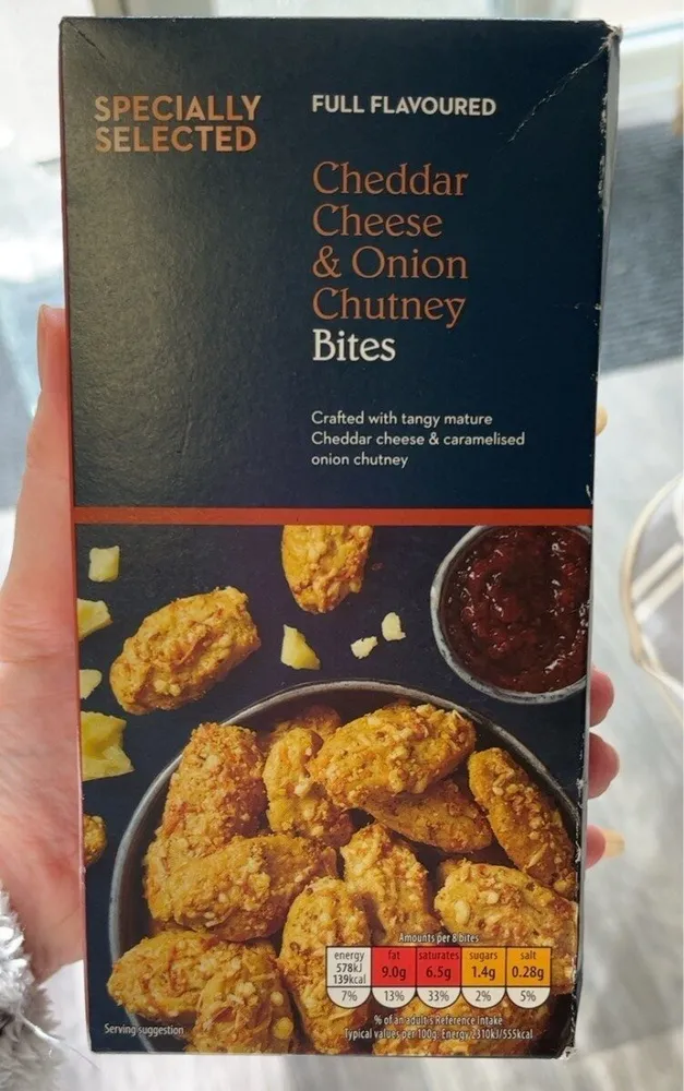 Cheddar Cheese & Onion Chutney Bites
