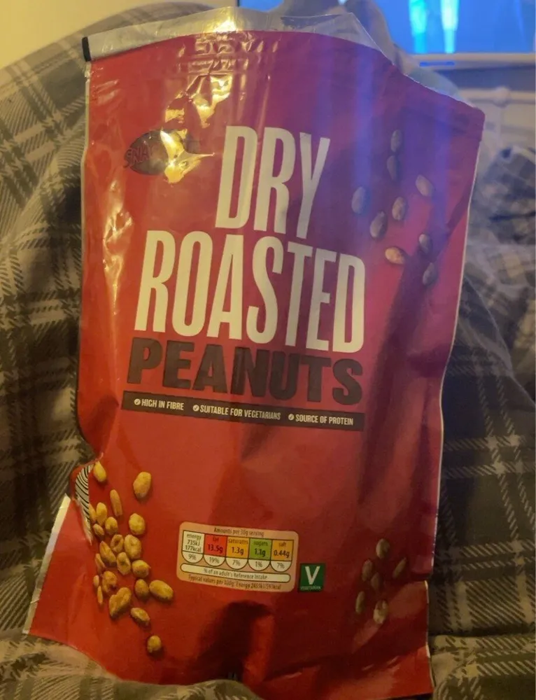 dry roasted peanuts