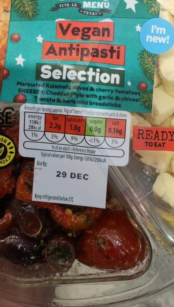 Vegan antipasti