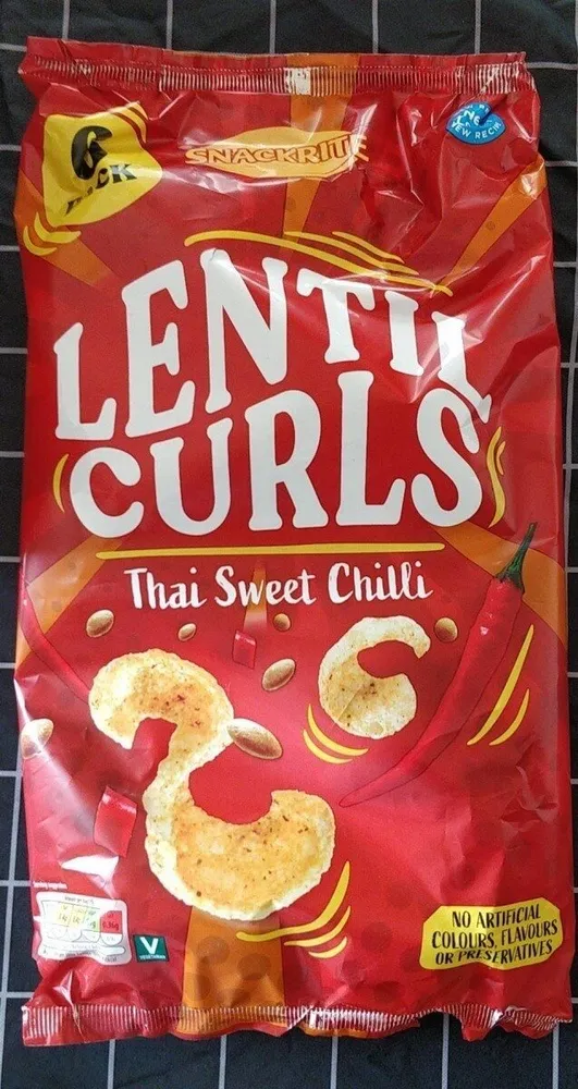 Lentil Curls Thai Sweet Chilli