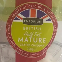 British Mature 50% Lighter Cheddar Grated