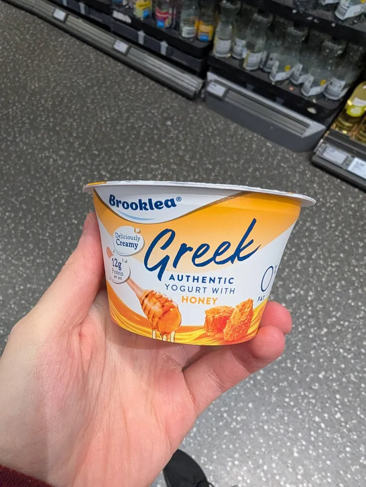 Greek Authentic Yogurt with Honey