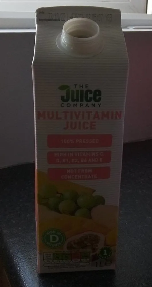 Multivitamin juice